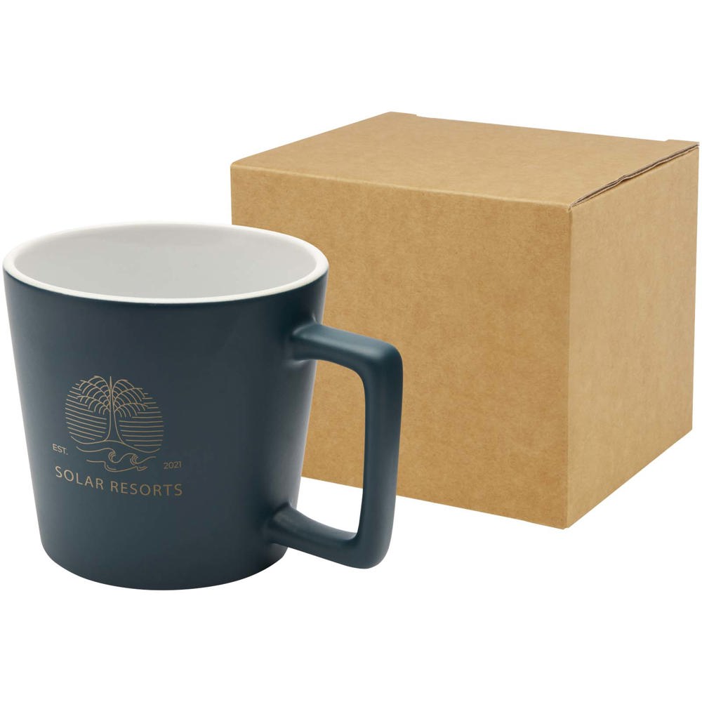 Cali keramische mok van 370 ml met matte afwerking