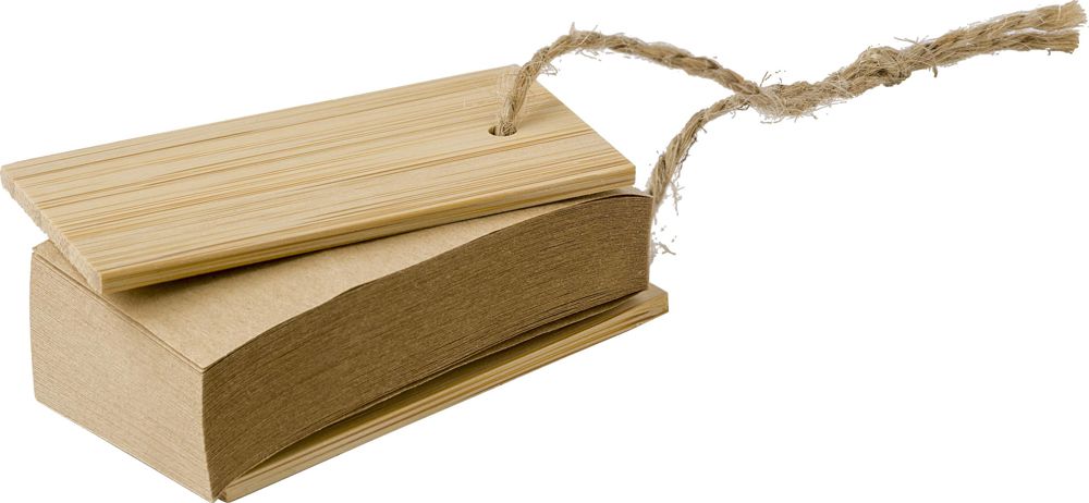 Bamboe memoboekje Kingston