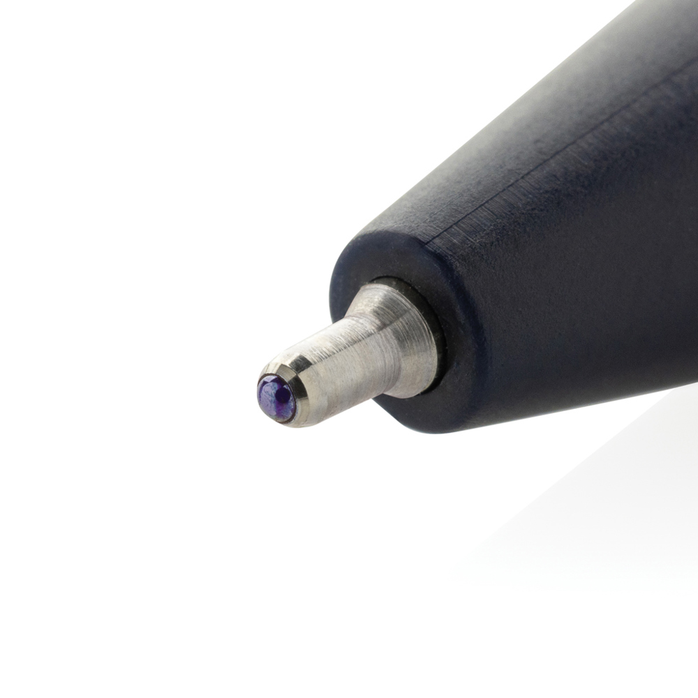 Vibe GRS certified R-ABS pen met ultra vloeiende inkt