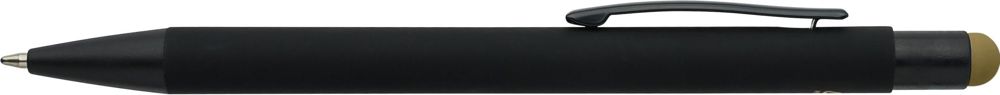 Aluminium rubberen balpen Formentera - Goud