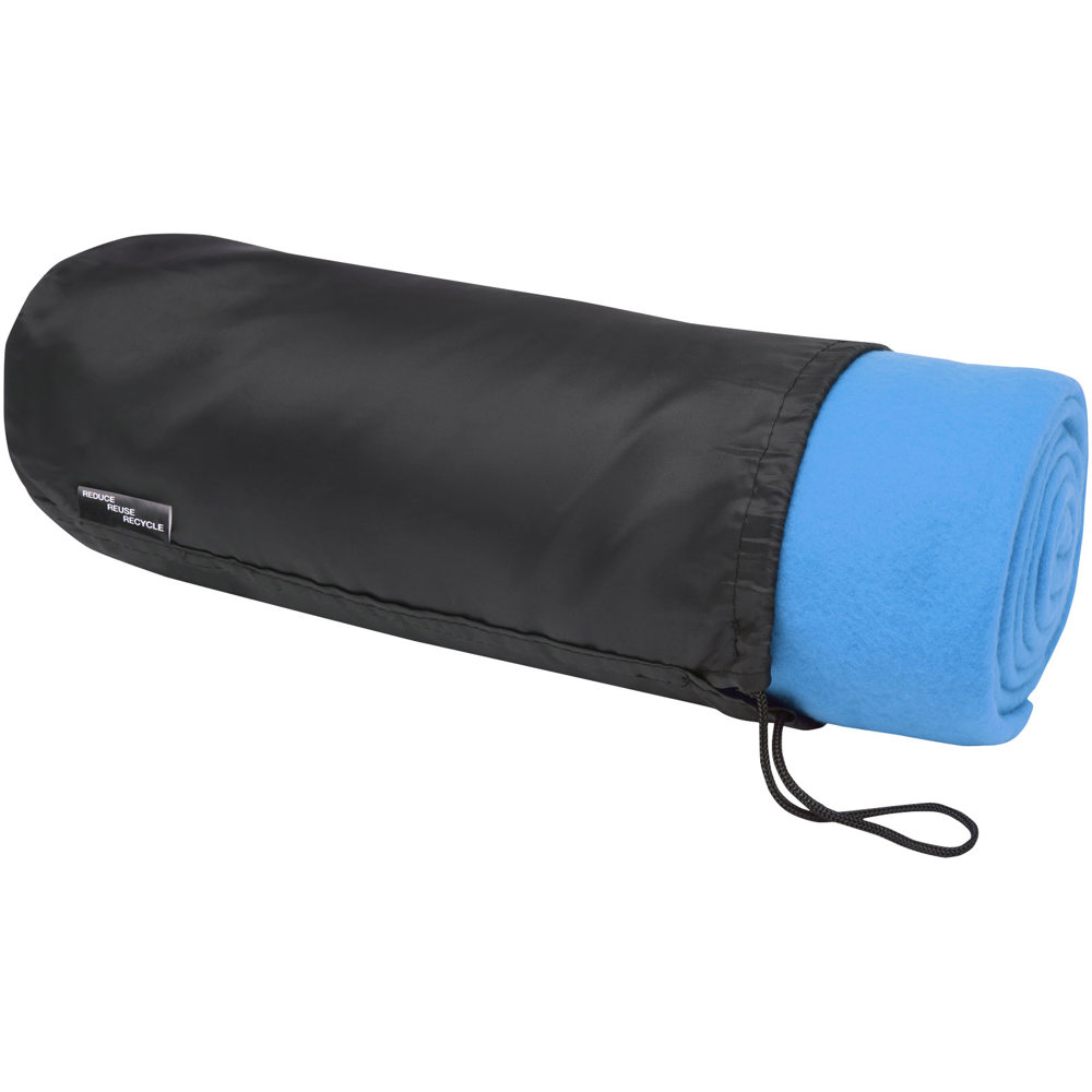 Willow GRS RPET polair fleece deken - kopen of bedrukken - Process blue
