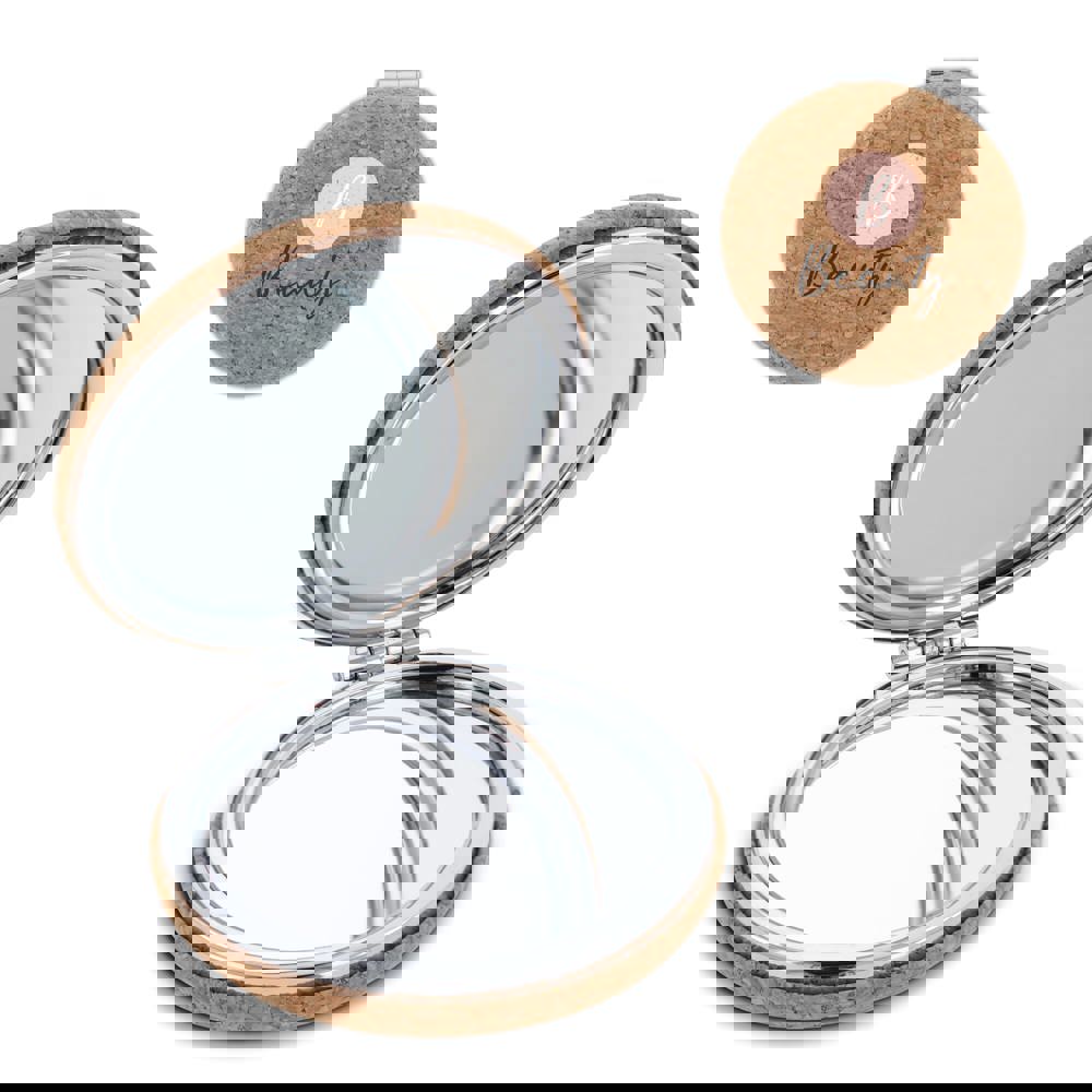 Kurk spiegel - bedrukt of onbedrukt verkrijgbaar