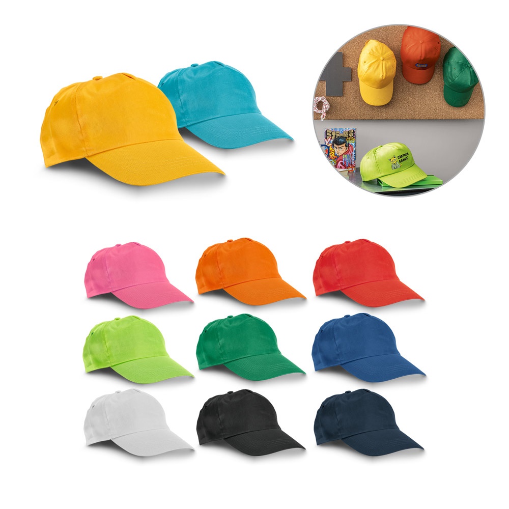 CAMPBEL. Polyester cap - kopen of bedrukken