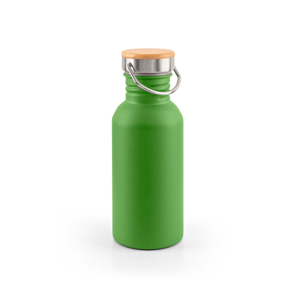 EWING. Enkelwandige roestvrijstalen fles (90% gerecycled) - kopen of bedrukken - Groen