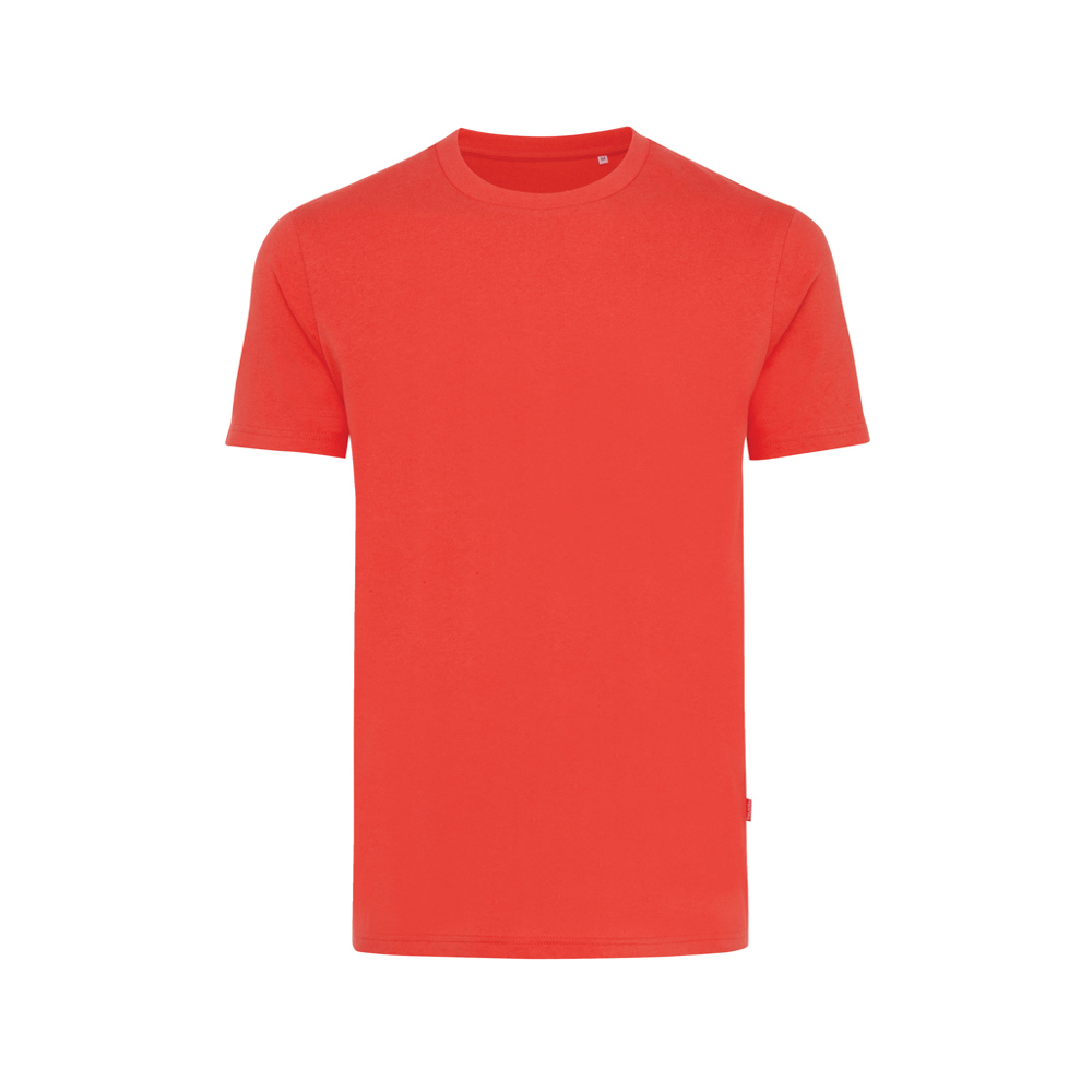 IQONIQ Bryce gerecycled katoen t-shirt - kopen of bedrukken - luscious red (± PMS 17-1663TCX)
