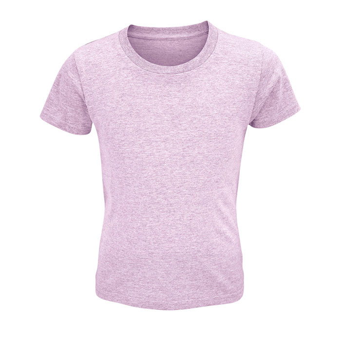 CRUSADER KIDS - CRUSADER kind t-shirt 150g - bedrukt of onbedrukt verkrijgbaar - Heather Pink