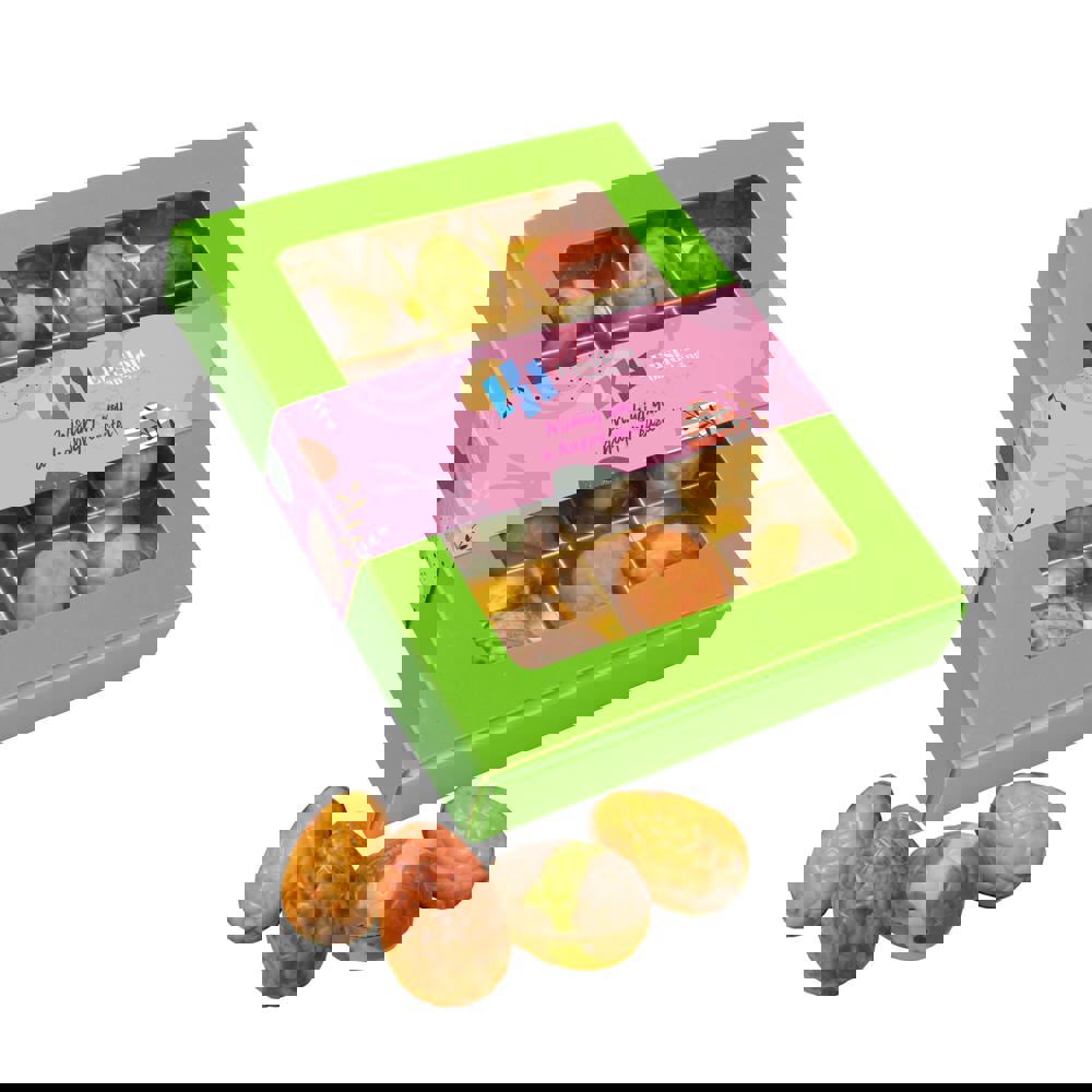 Doosje met 12 luxe paaseitjes - kopen of bedrukken