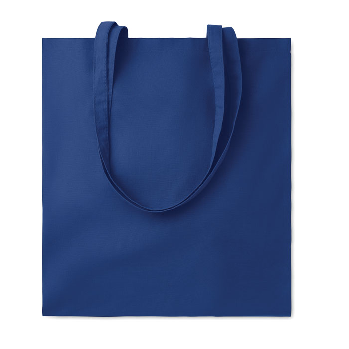 COTTONEL COLOUR + - Katoenen boodschappentas - kopen of bedrukken - Blauw