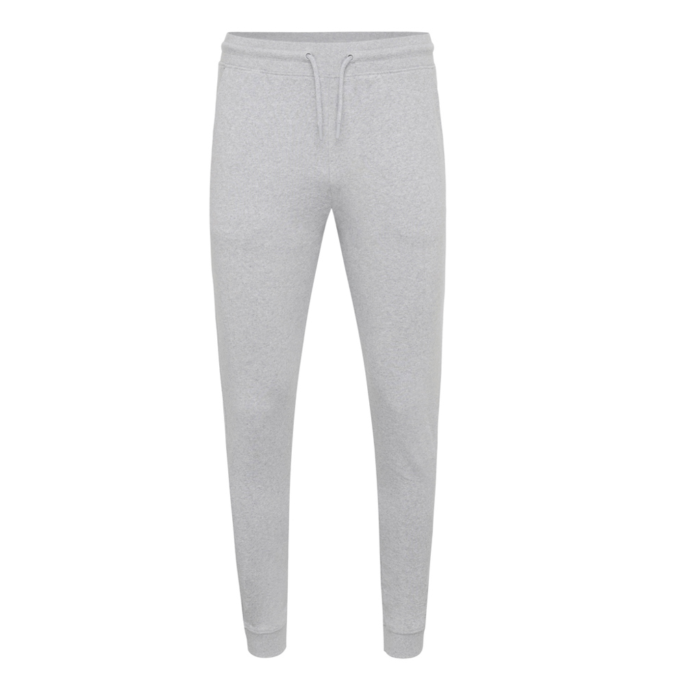 IQONIQ Cooper gerecycled katoenen joggingbroek - met logo of onbedrukt bestellen - heather grey (± PMS heather grey)