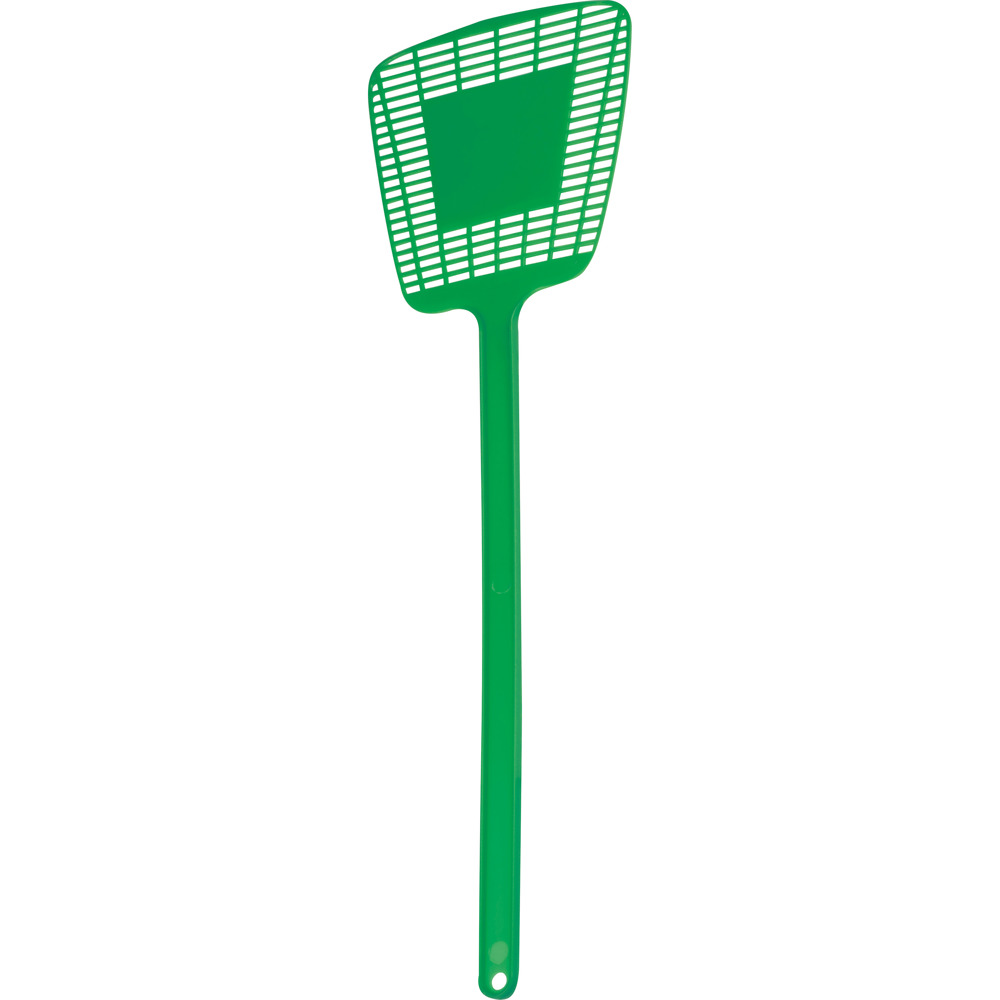 Vliegenmepper van kunststof - voor bedrijven en relatiegeschenken - Groen