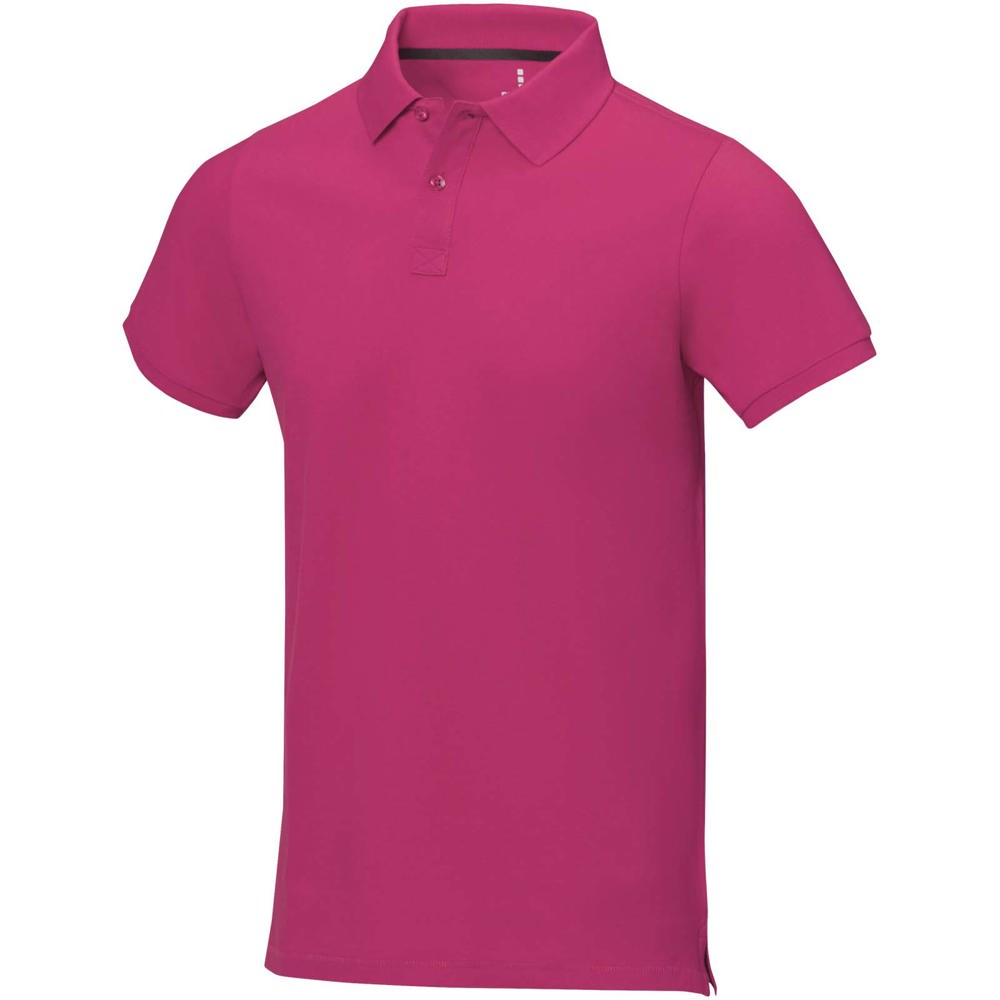 Calgary herenpolo met korte mouwen - voor bedrijven en relatiegeschenken - Magenta