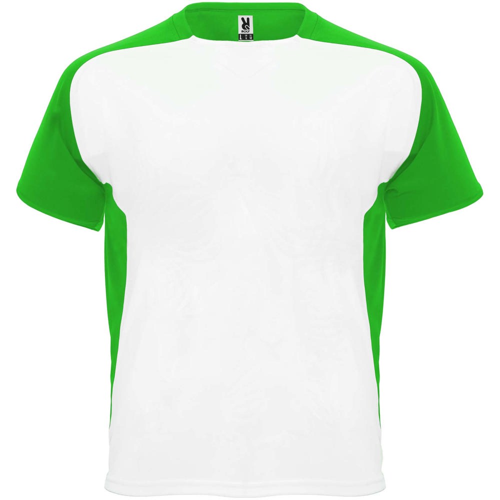 Bugatti sportshirt met korte mouwen voor kinderen - met logo of onbedrukt bestellen - Wit, Varen groen