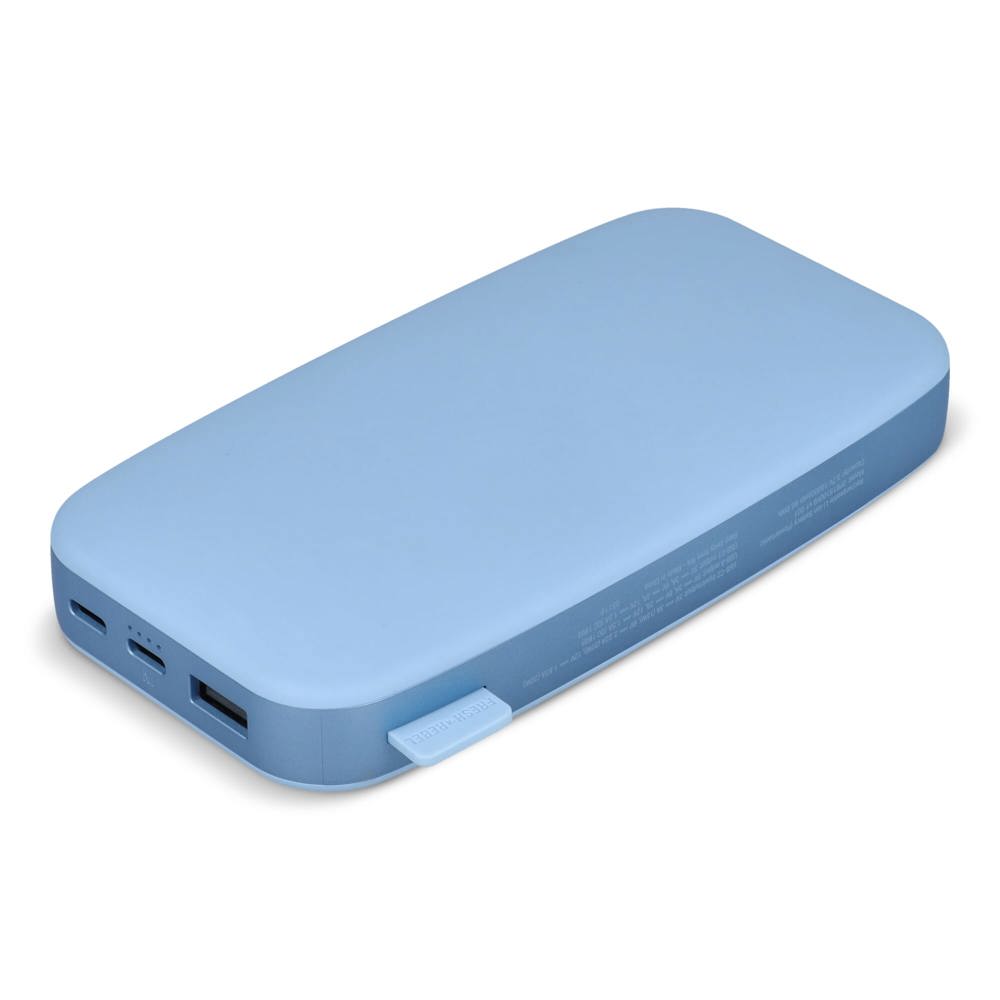 2PB18100 | Fresh 'n Rebel Powerbank 18000mAh USB-C Fast Charging 20W - voor bedrijven en relatiegeschenken - Lichtblauw