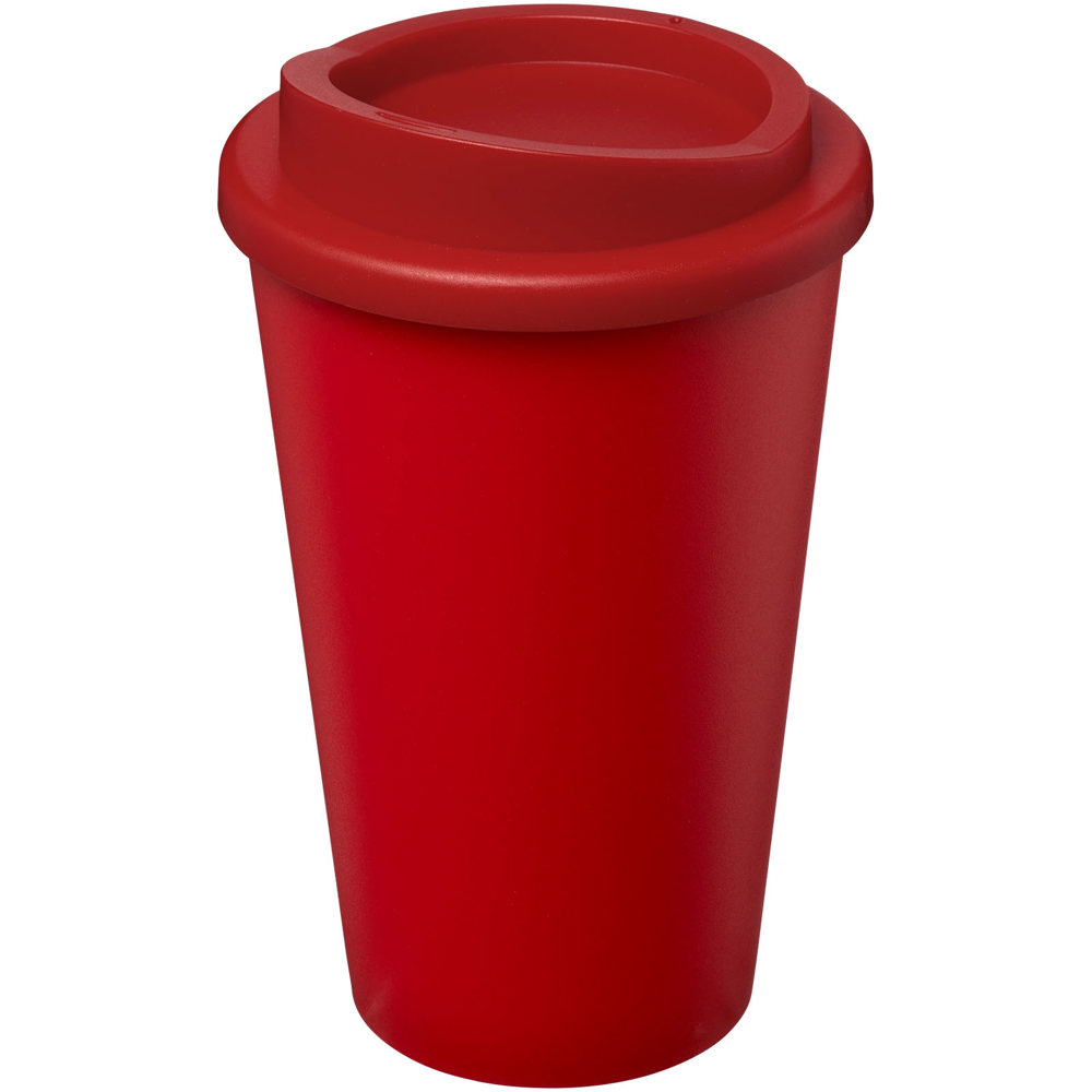 Americano® Eco 350 ml gerecyclede drinkbeker - kopen of bedrukken - Rood