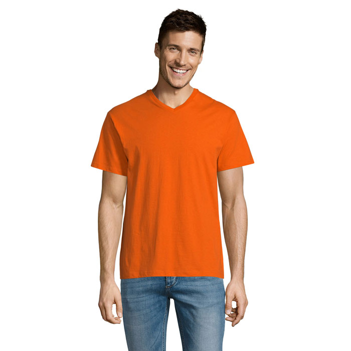 VICTORY - VICTORY heren t-shirt 150g - met logo of onbedrukt bestellen - Oranje