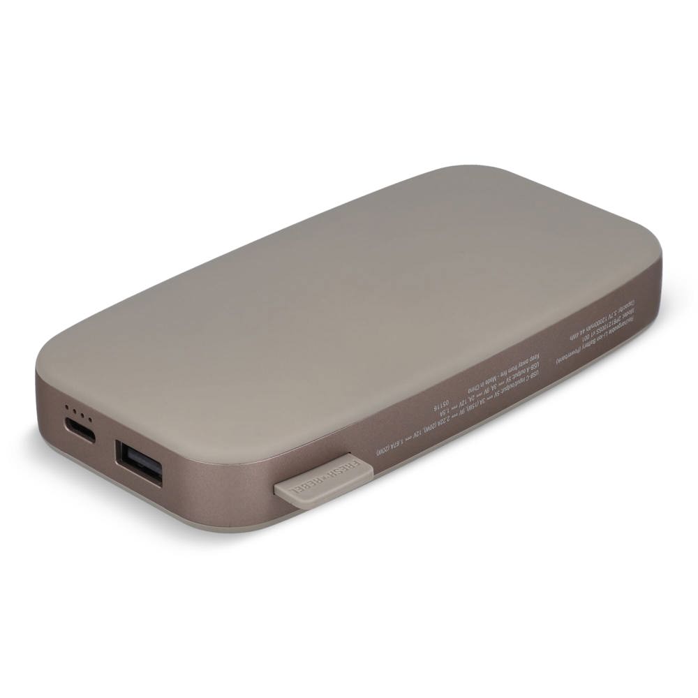 2PB12100 | Fresh 'n Rebel Powerbank 12000 mAh USB-C Fast Charging 20W - kopen of bedrukken - Beige