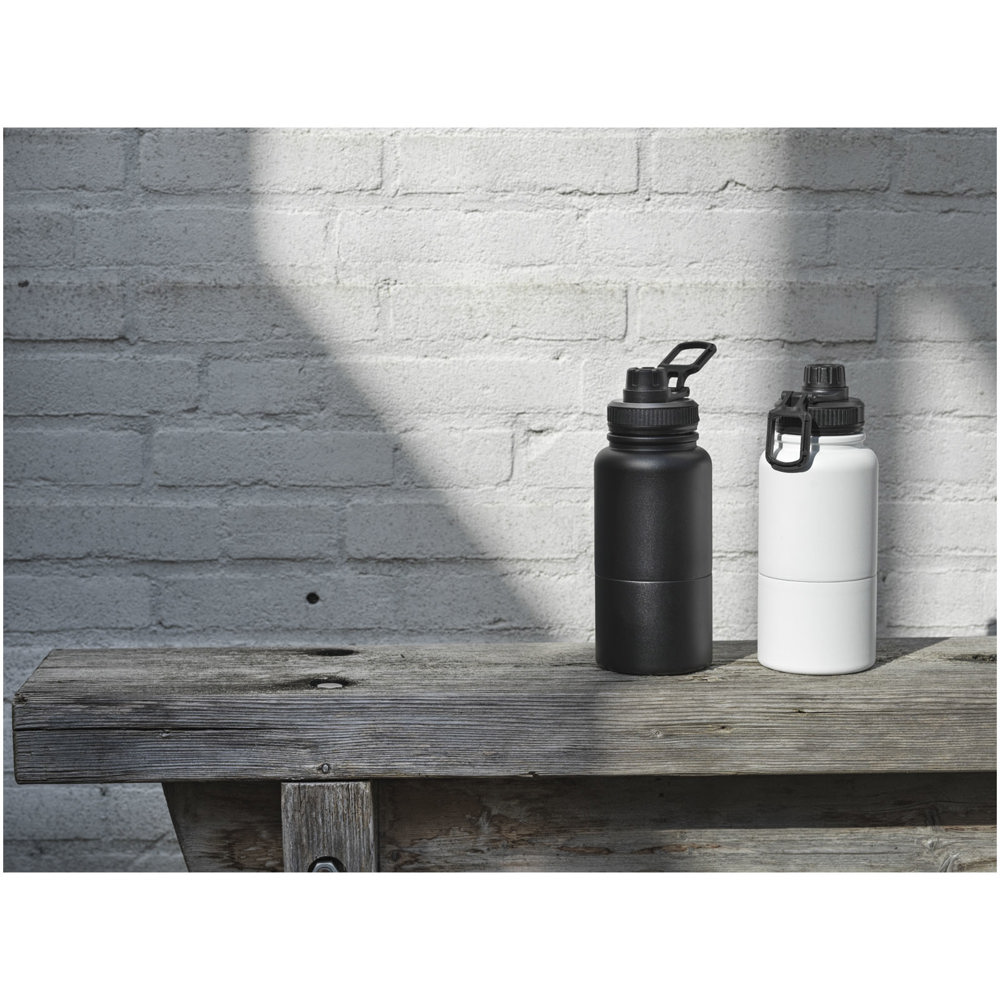 Dupeca 840 ml geïsoleerde waterfles van RCS-gecertificeerd roestvrijstaal