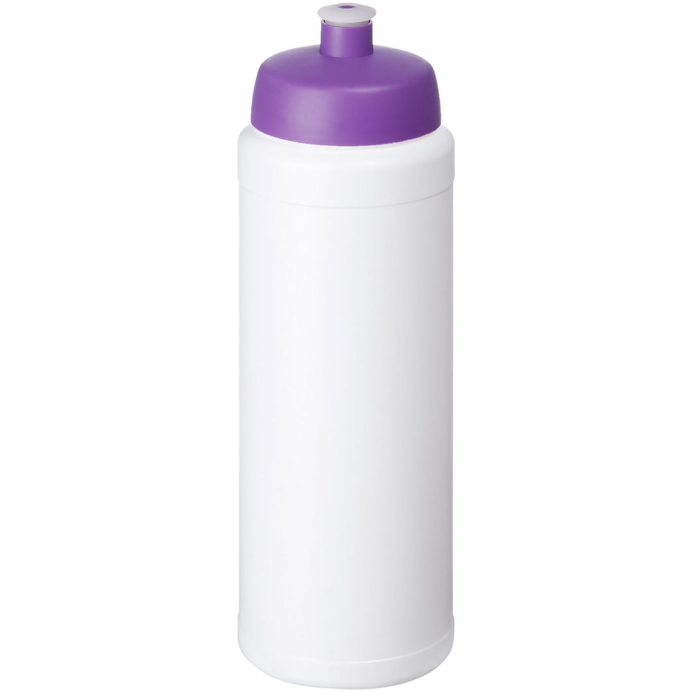 Baseline® Plus 750 ml drinkfles met sportdeksel - kopen of bedrukken - Wit, Paars