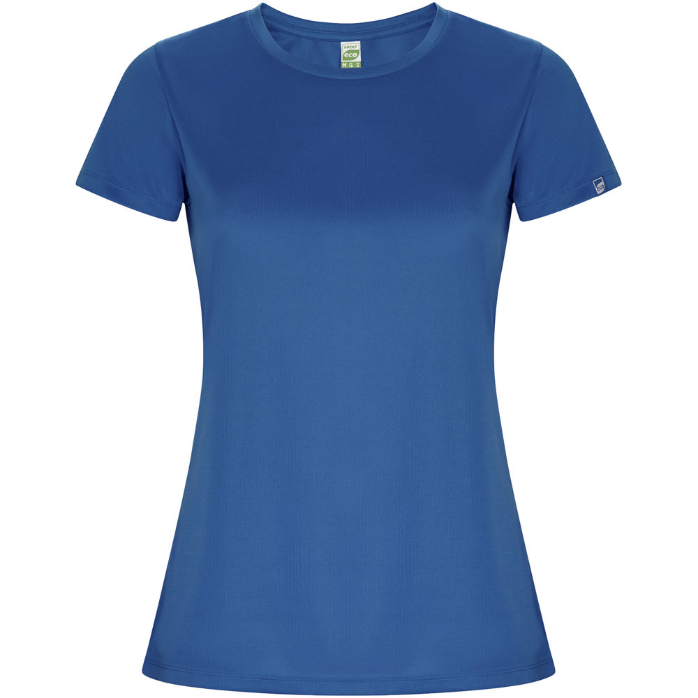 Imola sportshirt met korte mouwen voor dames - met logo of onbedrukt bestellen - Koningsblauw