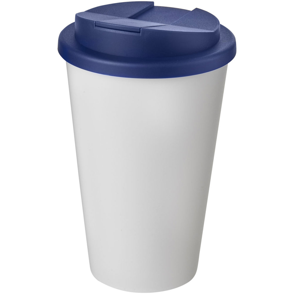 Americano® 350 ml geïsoleerde beker - kopen of bedrukken - Wit, Blauw