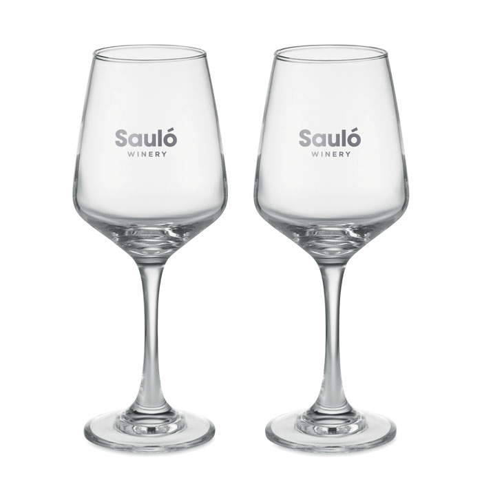 CHEERS - Set van 2 wijnglazen