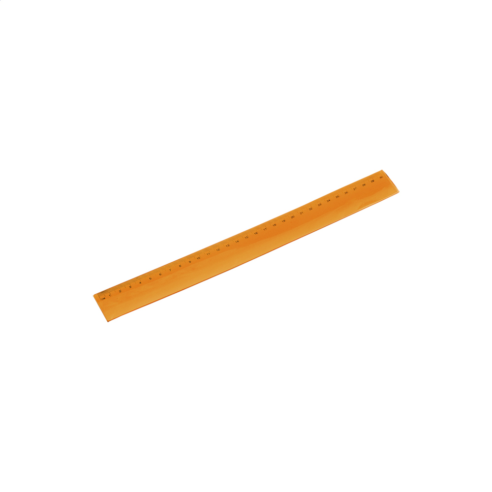Fluxel - liniaal - voor bedrijven en relatiegeschenken - oranje