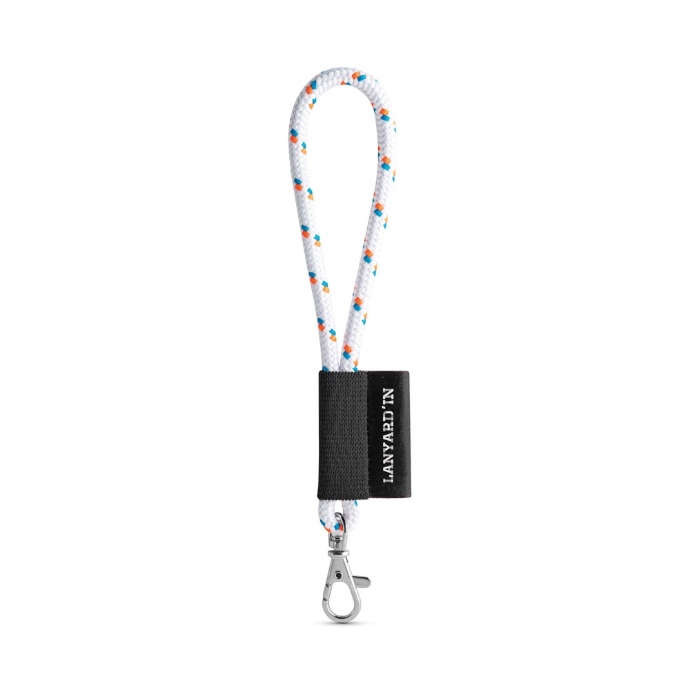 75092. Lanyard Nautic Short Set. Standaard modellen - met logo of onbedrukt bestellen - 301 - Wit