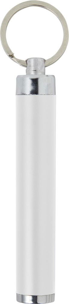 ABS 2-in-1 sleutelhanger Zola - bedrukt of onbedrukt verkrijgbaar - Wit