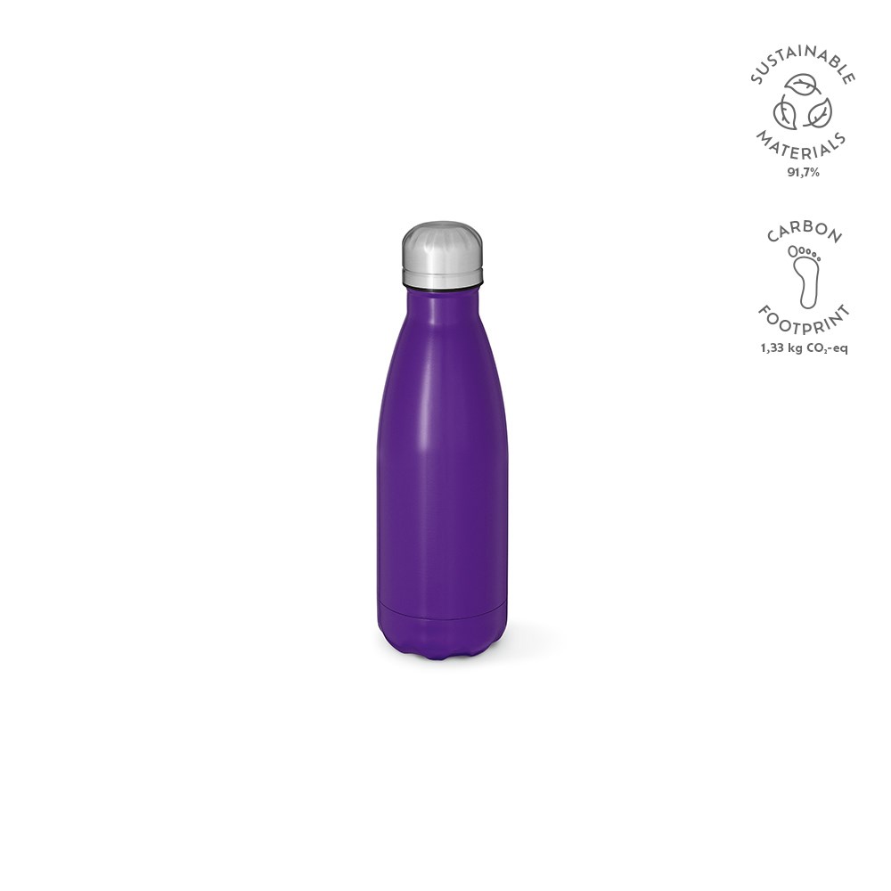 Mississippi 450 fles gerecycled roestvrij staal 430 ml - kopen of bedrukken - paars