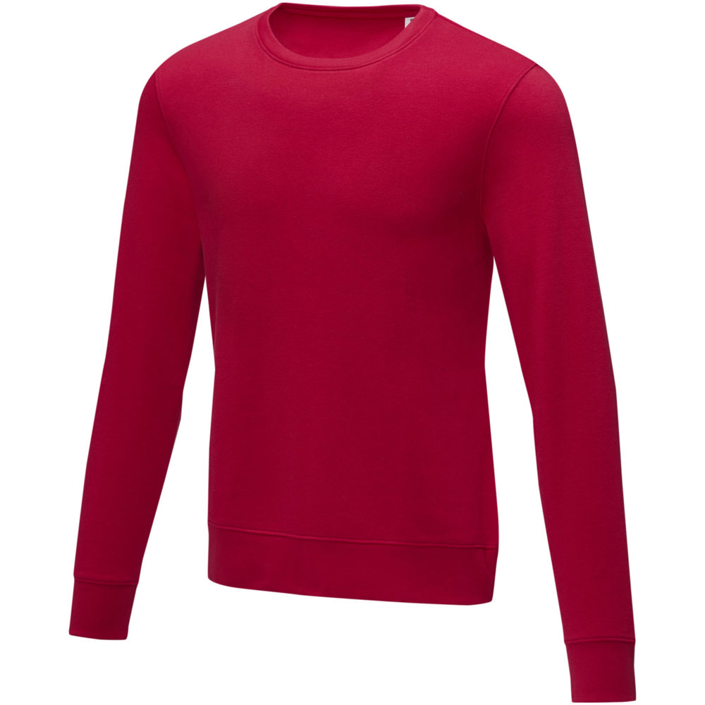 Zenon heren sweater met crewneck - kopen of bedrukken - Rood