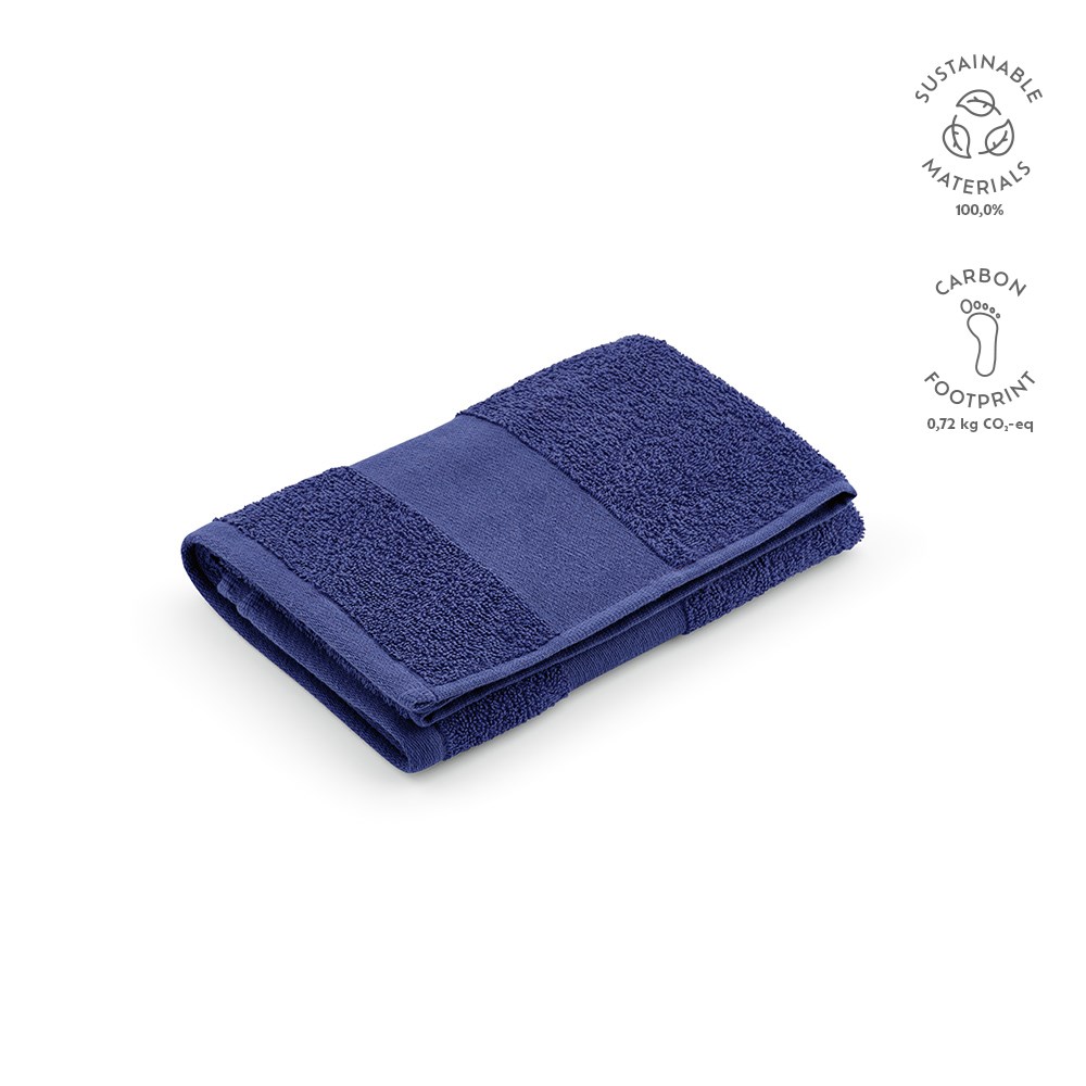 Donatello S Handdoek Gerecycled Katoen 370 grams EU - met logo of onbedrukt bestellen - Marineblauw