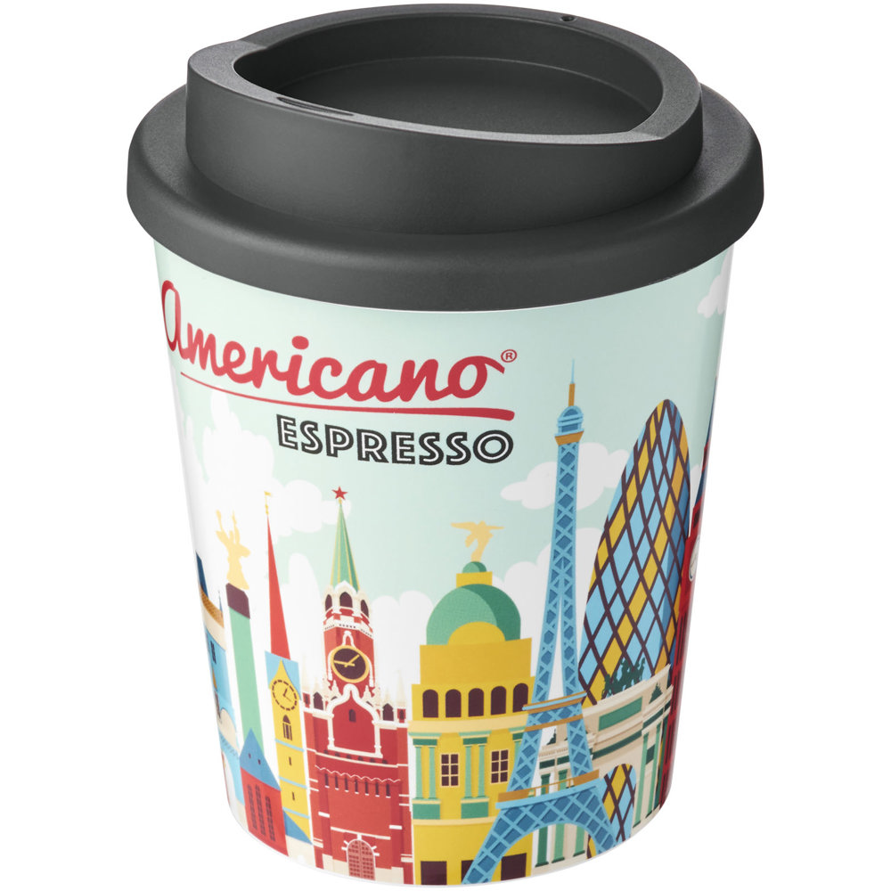Brite Americano® espresso 250 ml geïsoleerde beker - kopen of bedrukken - Grijs