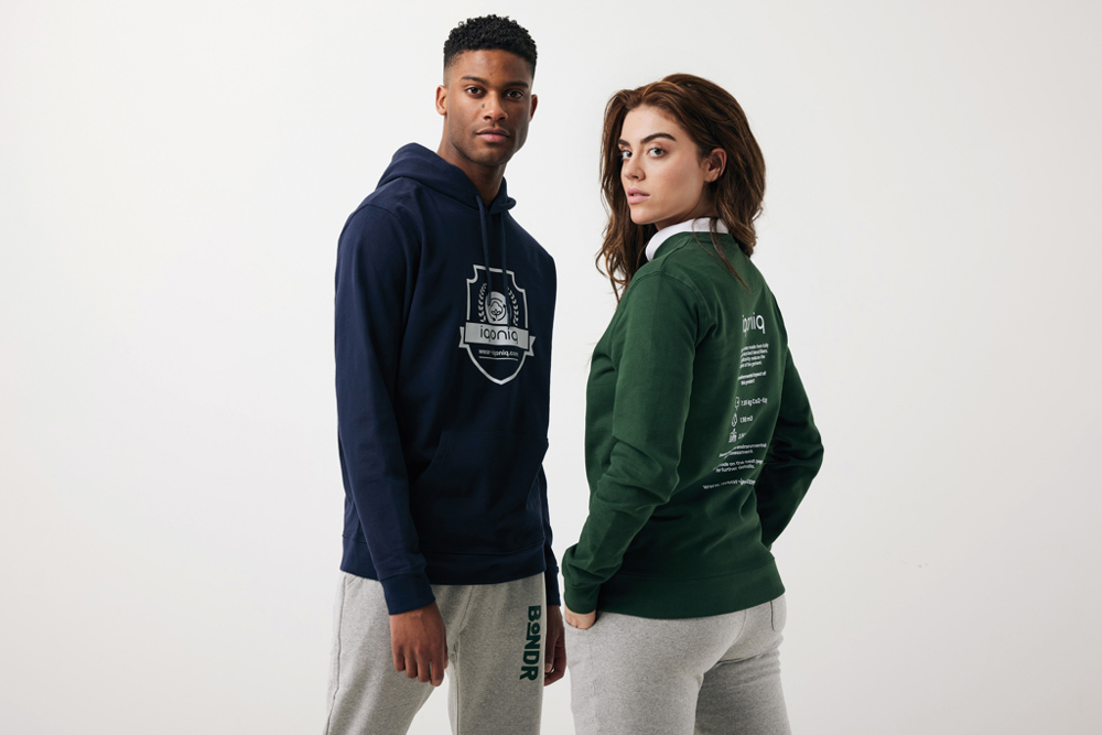 IQONIQ Zion gerecycled katoen sweater - voor bedrijven en relatiegeschenken