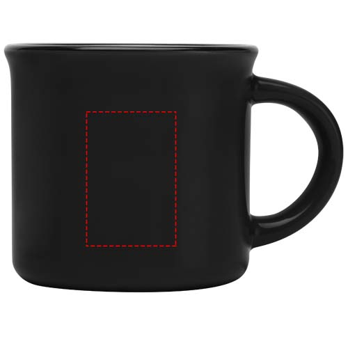 Bari 240 ml keramische mok met glanzende afwerking