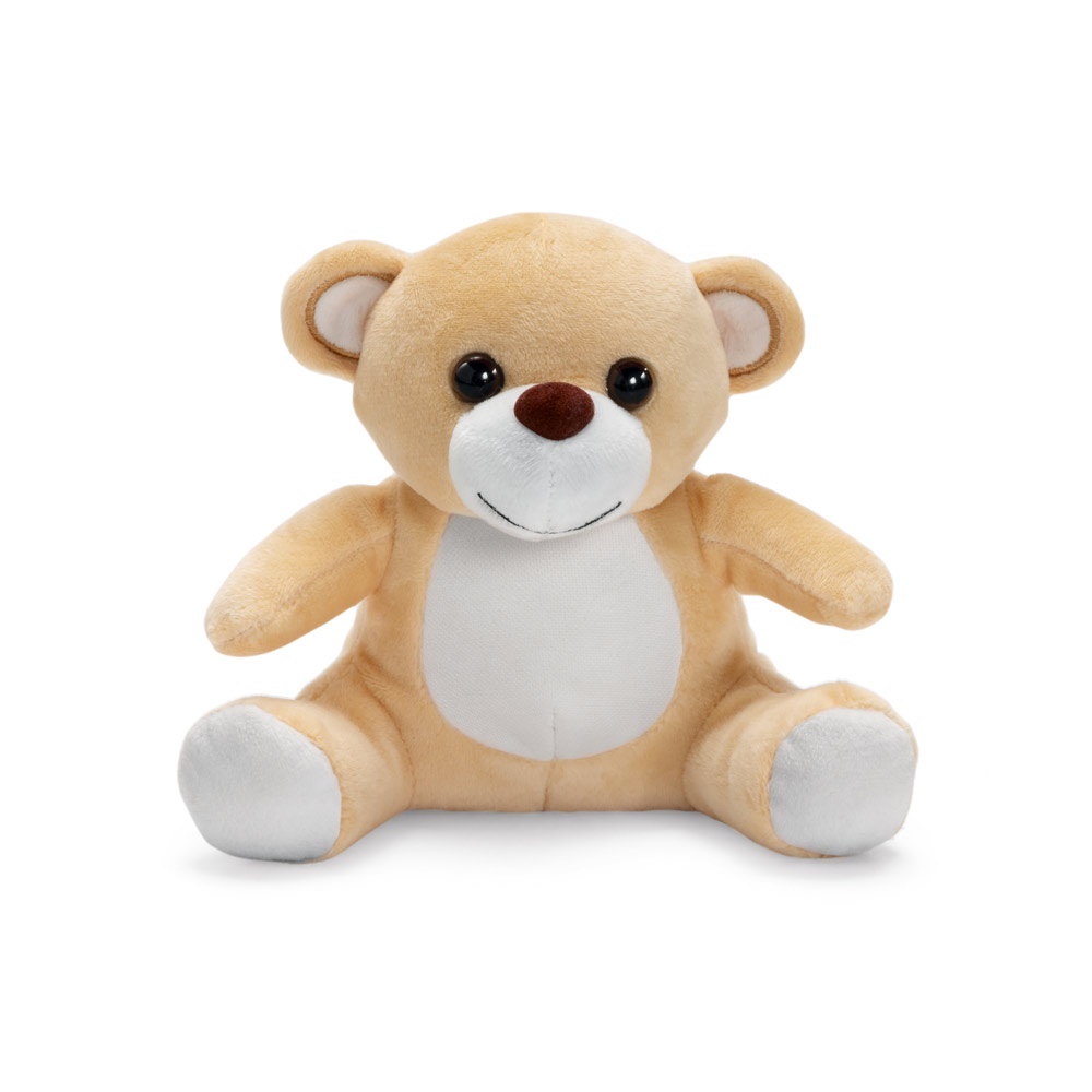 BEARY. Pluchen teddybeer - voor bedrijven en relatiegeschenken - Licht Bruin
