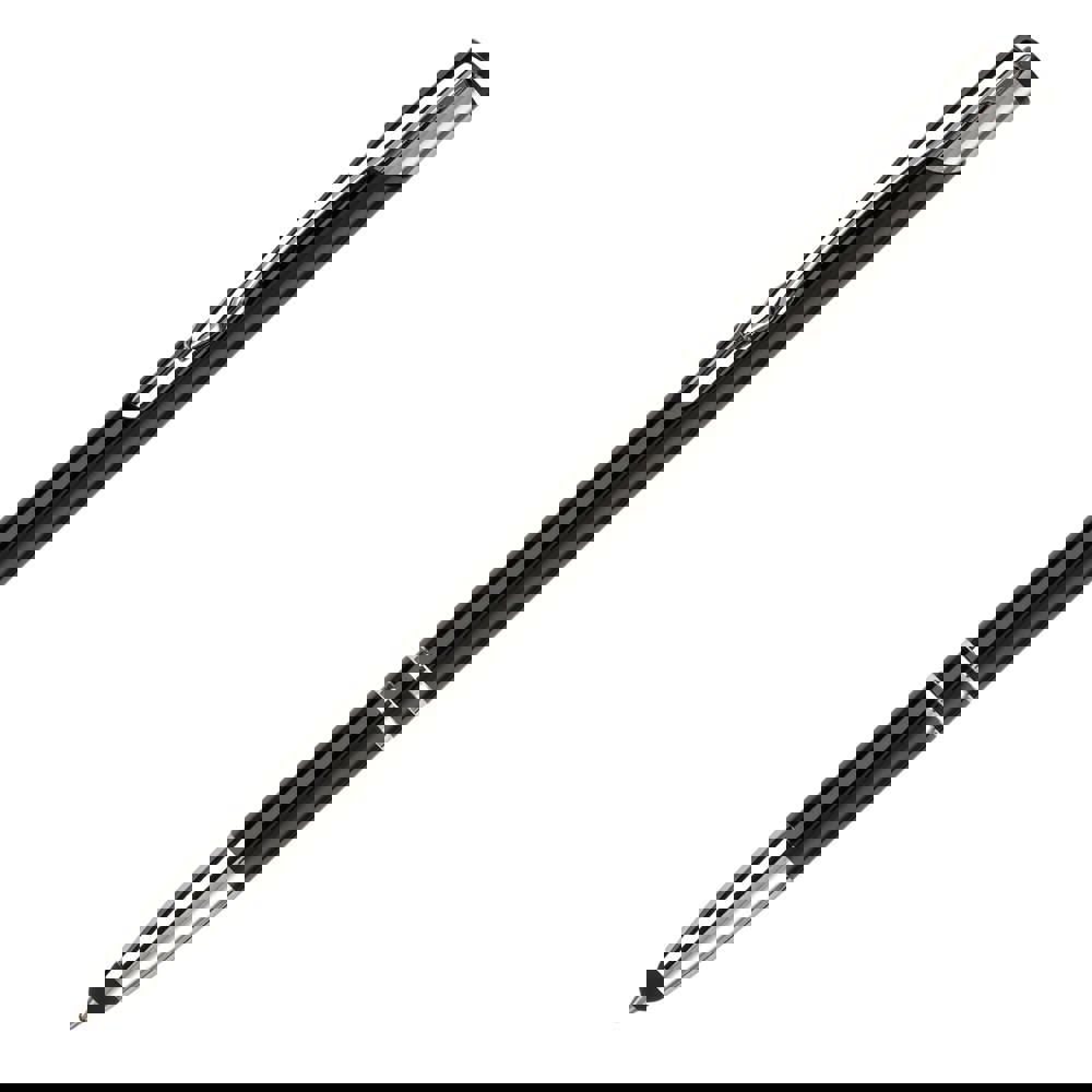 Balpen Alicante stylus metaal - kopen of bedrukken - Zwart