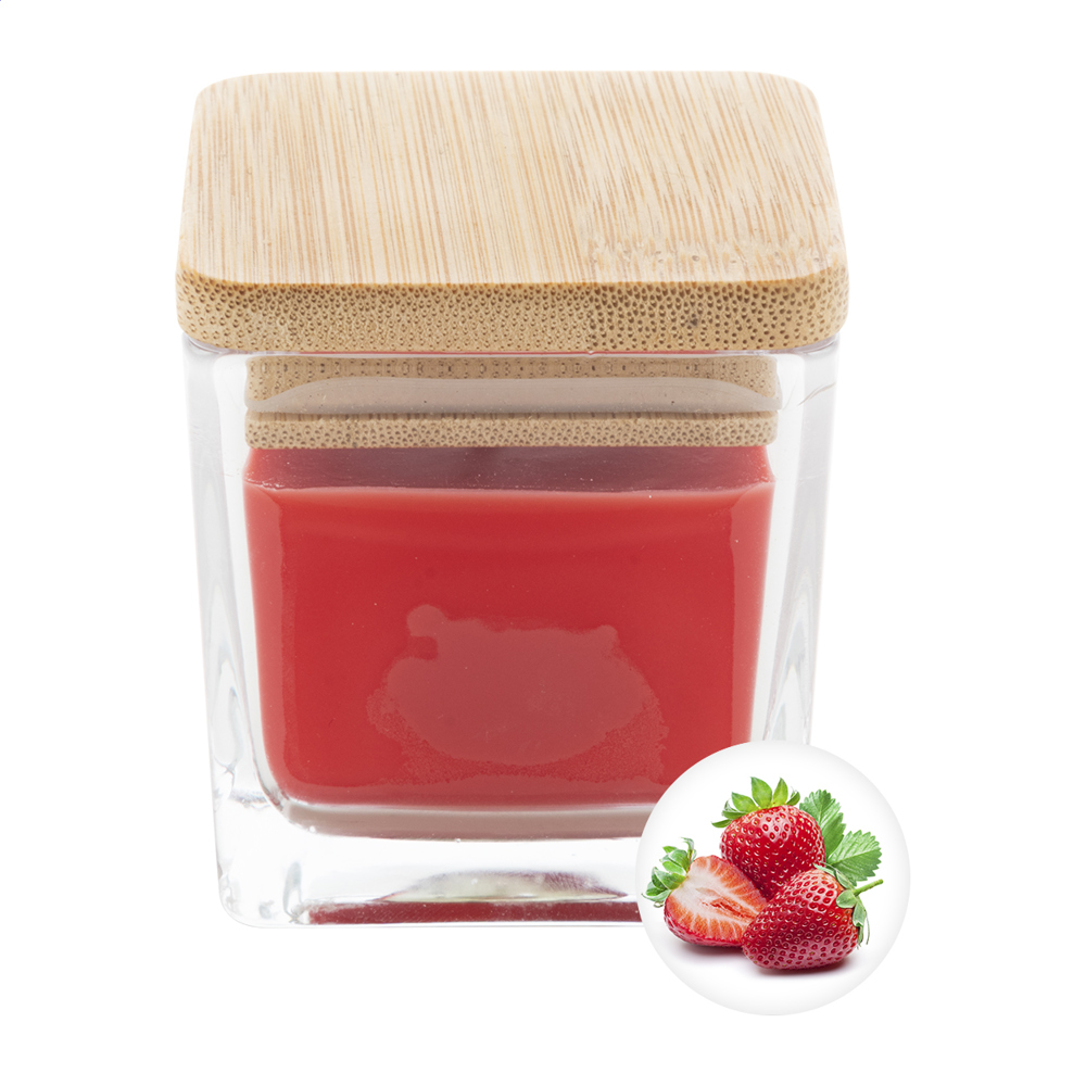 Cubama - kaars - met logo of onbedrukt bestellen - Rood