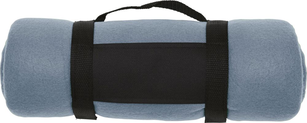 Polar fleecedeken (170-180 gr/m²) Nora - met logo of onbedrukt bestellen - Grijs