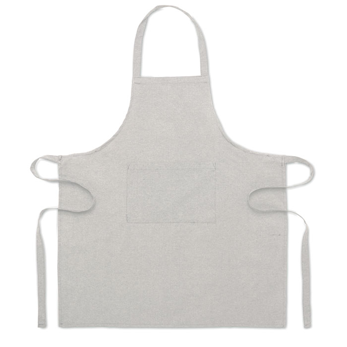 CUINA - Keukenschort gerecycled katoen - met logo of onbedrukt bestellen - grijs