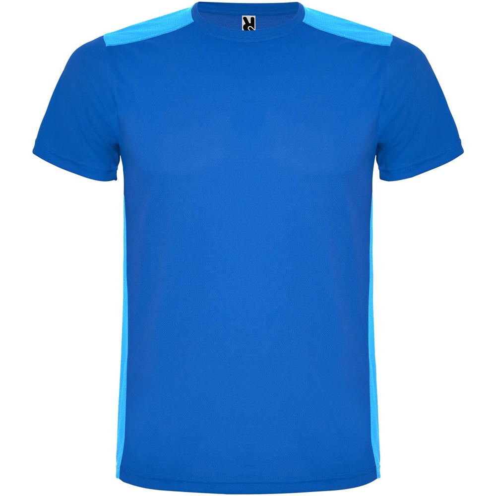 Detroit sportshirt met korte mouwen voor kinderen - kopen of bedrukken - Koningsblauw