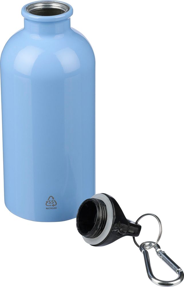 Gerecyclede roestvrijstalen enkelwandige fles (400 ml) Sable