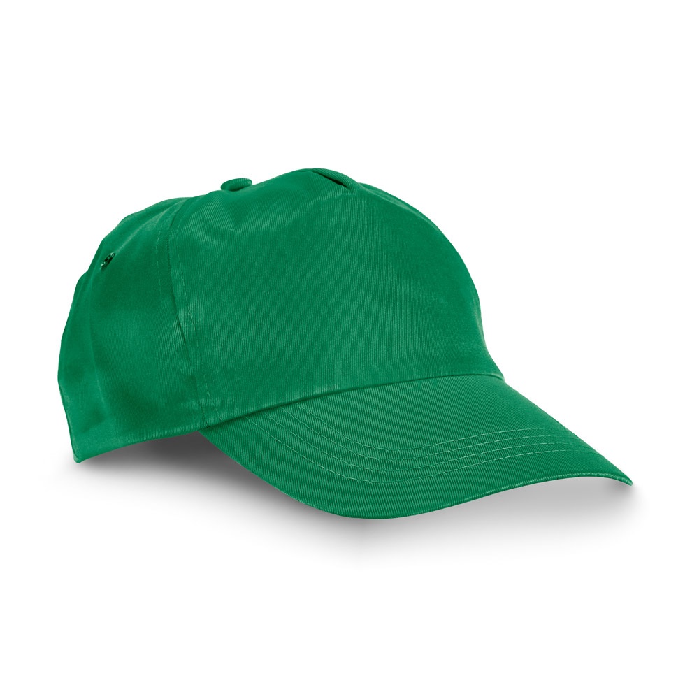 CAMPBEL. Polyester cap - kopen of bedrukken - groen