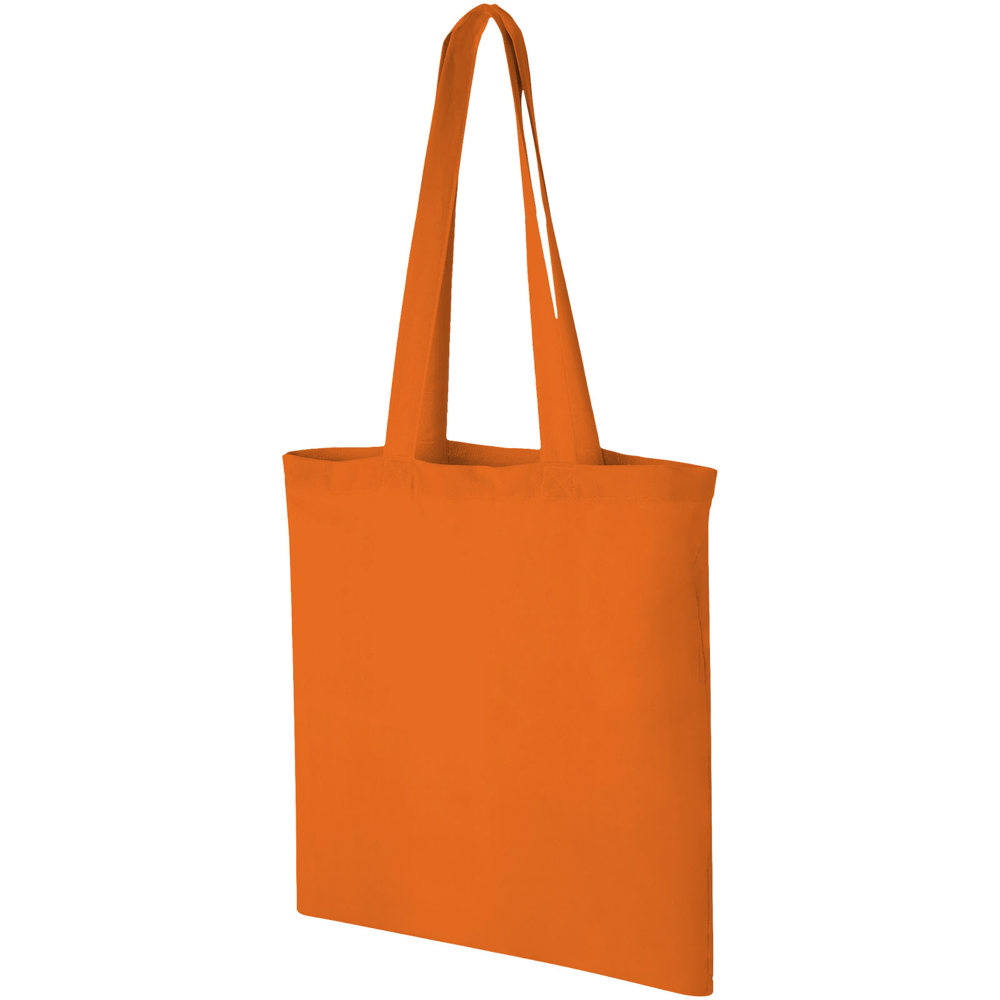 Carolina 100 g/m² katoenen draagtas 7L - voor bedrijven en relatiegeschenken - oranje
