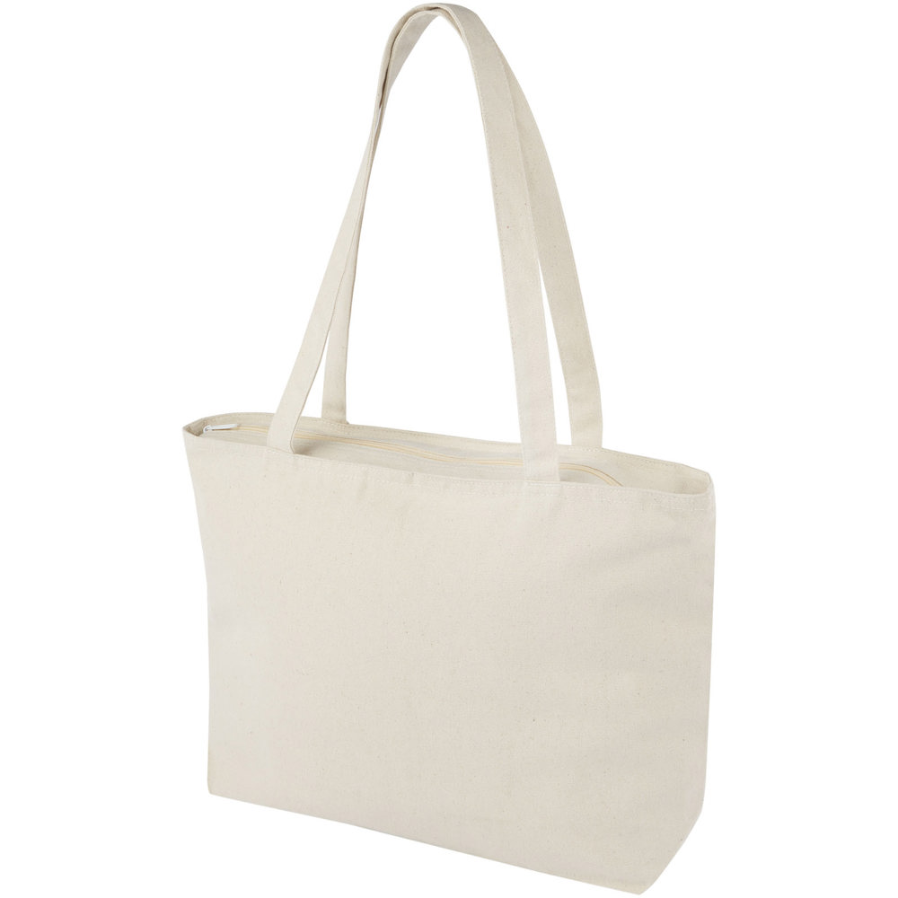 Ningbo 320 g/m² katoenen tas met rits 15L - met logo of onbedrukt bestellen