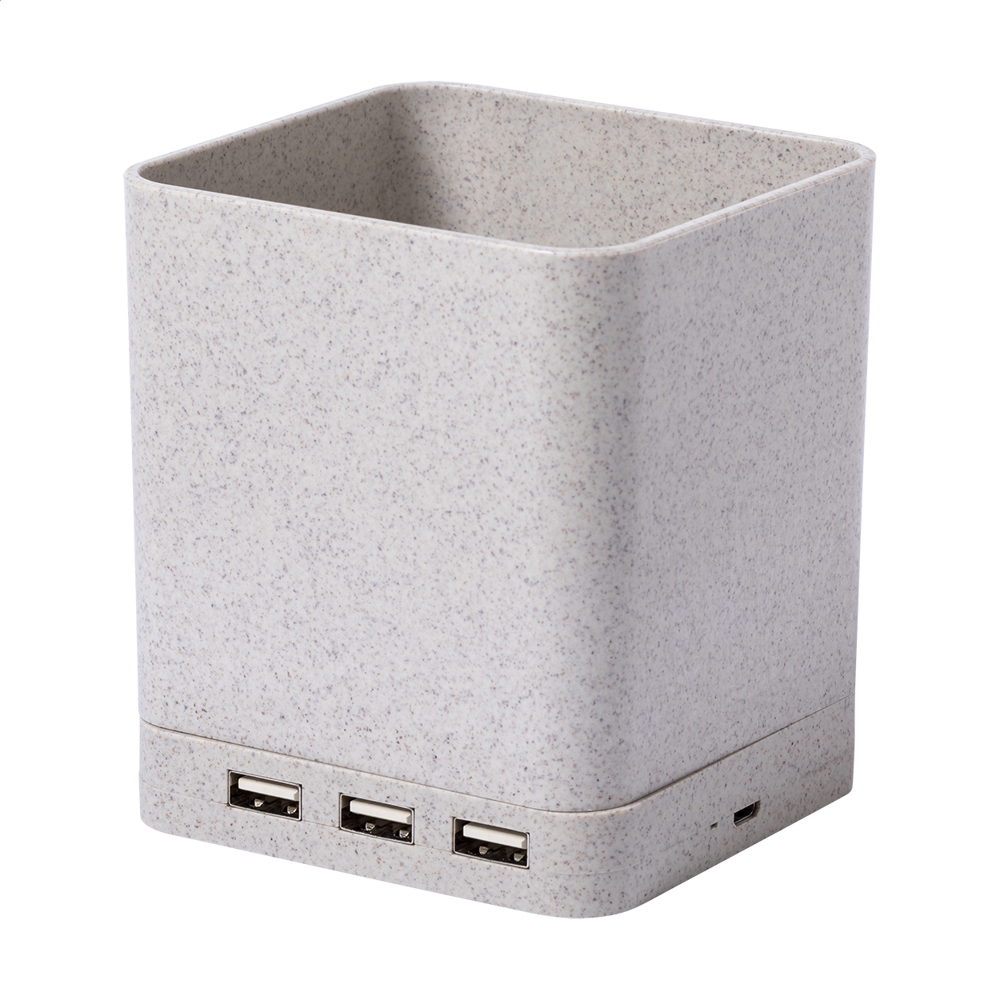 Ampdesk - multifunctionele pennenhouder - met logo of onbedrukt bestellen