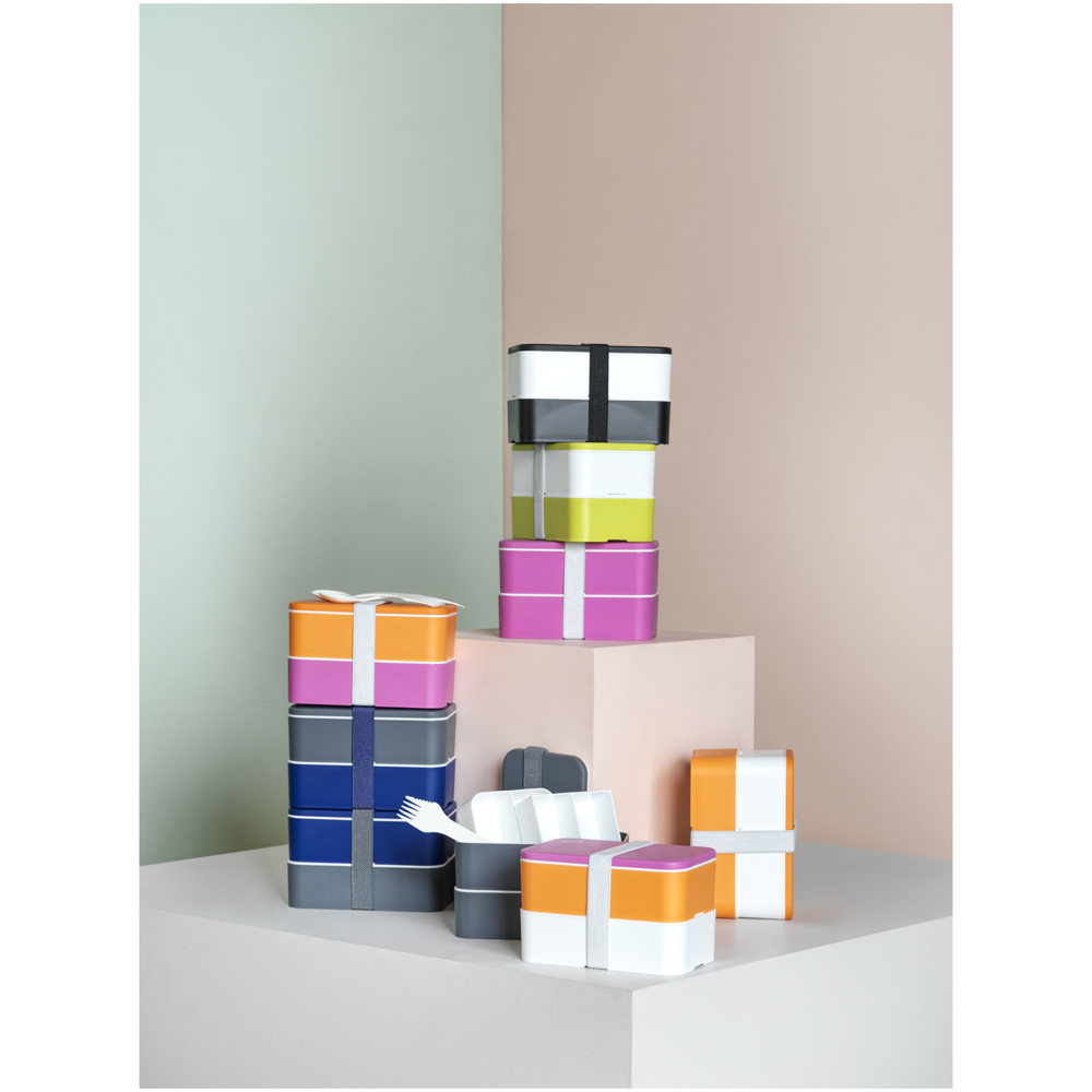 MIYO 700+700 ml dubbellaagse lunchbox