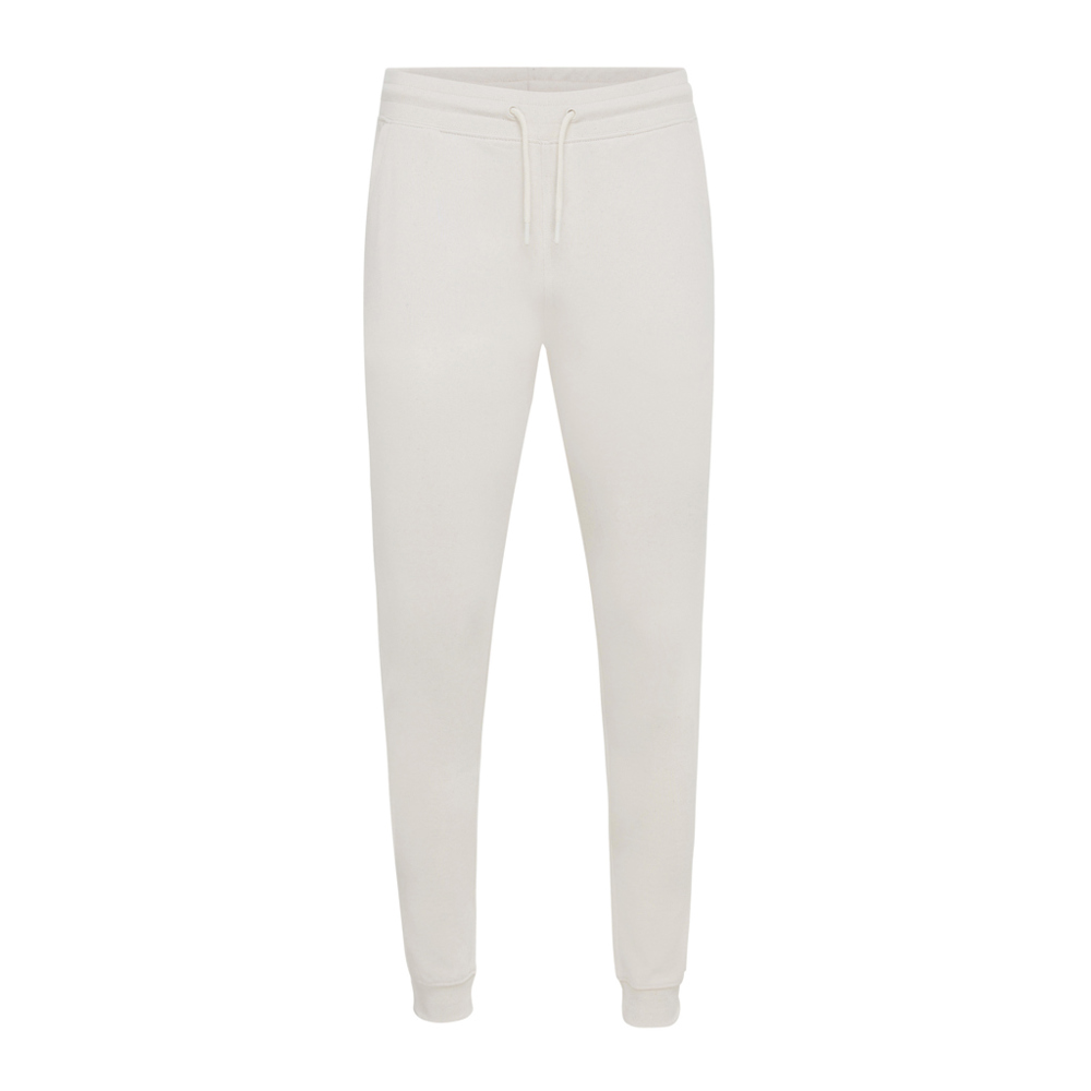 IQONIQ Cooper gerecycled katoenen joggingbroek - met logo of onbedrukt bestellen - natural raw (± PMS natural raw undyed)