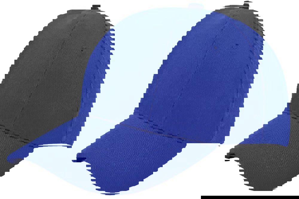 Turned brushed cap - met logo of onbedrukt bestellen - Kobaltblauw (286C) / Kobaltblauw