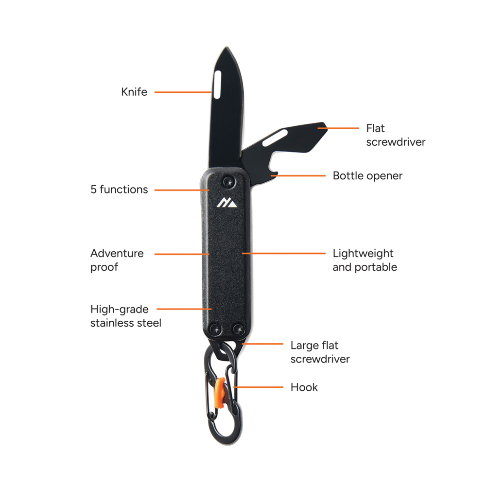 Nordic Drift Adventure sleutelhanger multitool