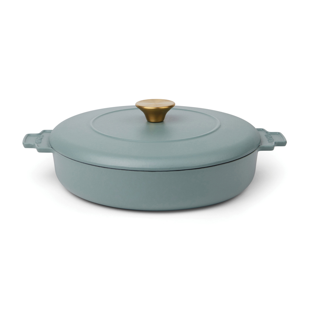 VINGA Monte Heritage braadpan 2,5 L - kopen of bedrukken - blauw (± PMS 5487)